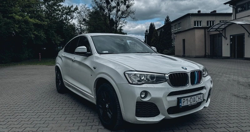 BMW X4 cena 99015 przebieg: 108500, rok produkcji 2014 z Recz małe 137